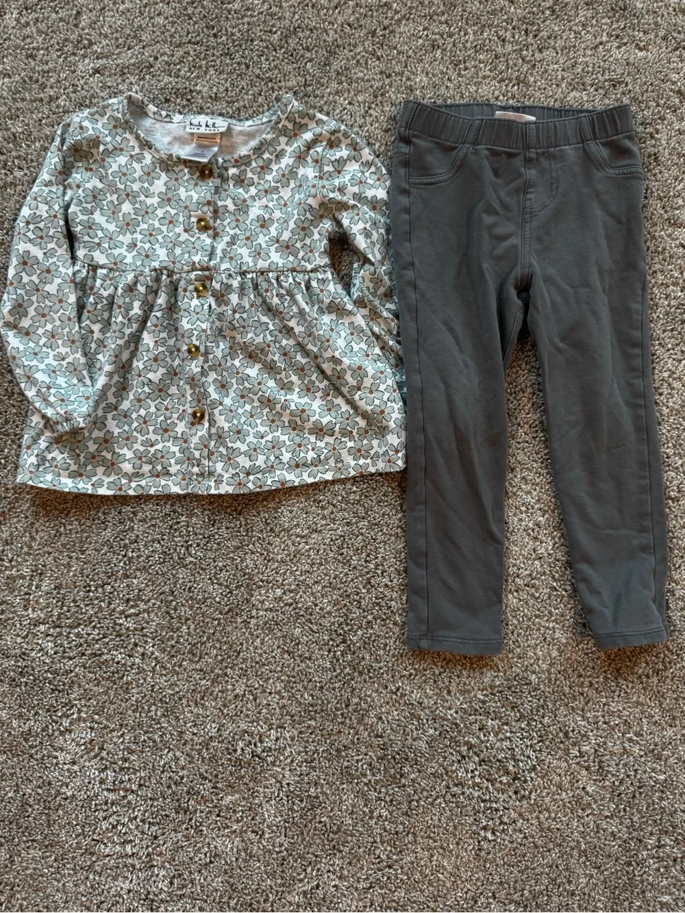 Girls 3T Clothing Bundle Toddler girl fall outfits long sleeve tops & leggings